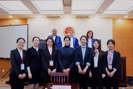 中国海洋大学代表队在第六届国际刑事法院模拟法庭